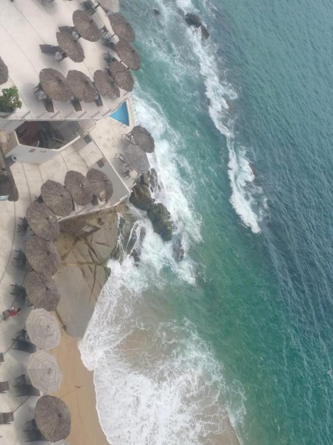 Suite En Torres Gemelas A Pie De Playa 611 Acapulco Exteriör bild
