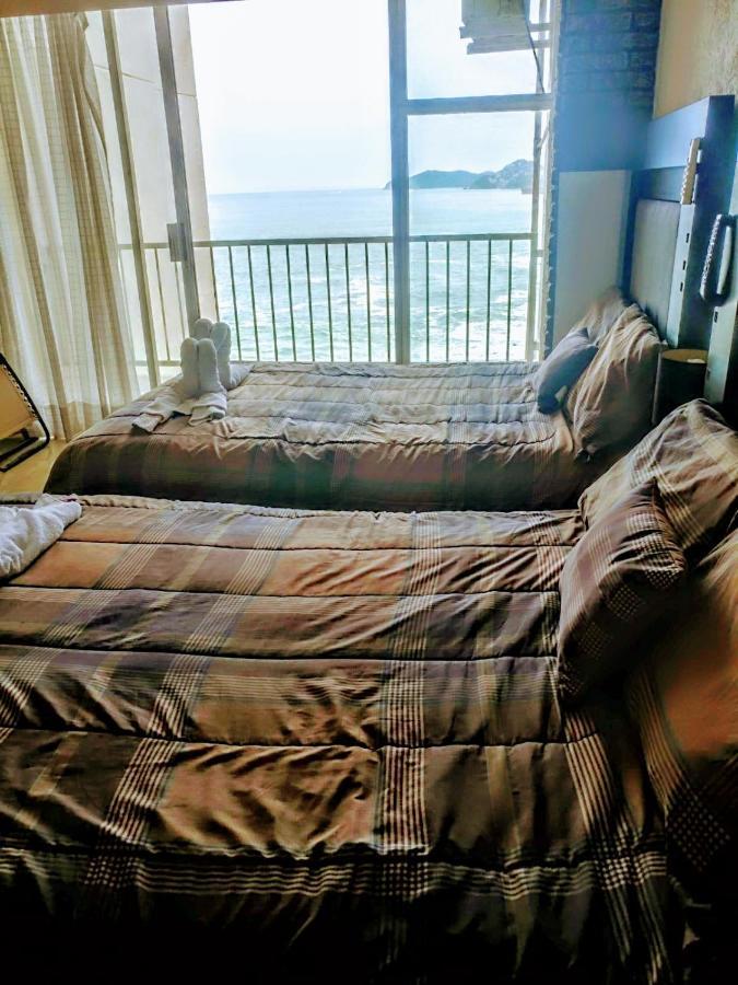 Suite En Torres Gemelas A Pie De Playa 611 Acapulco Exteriör bild