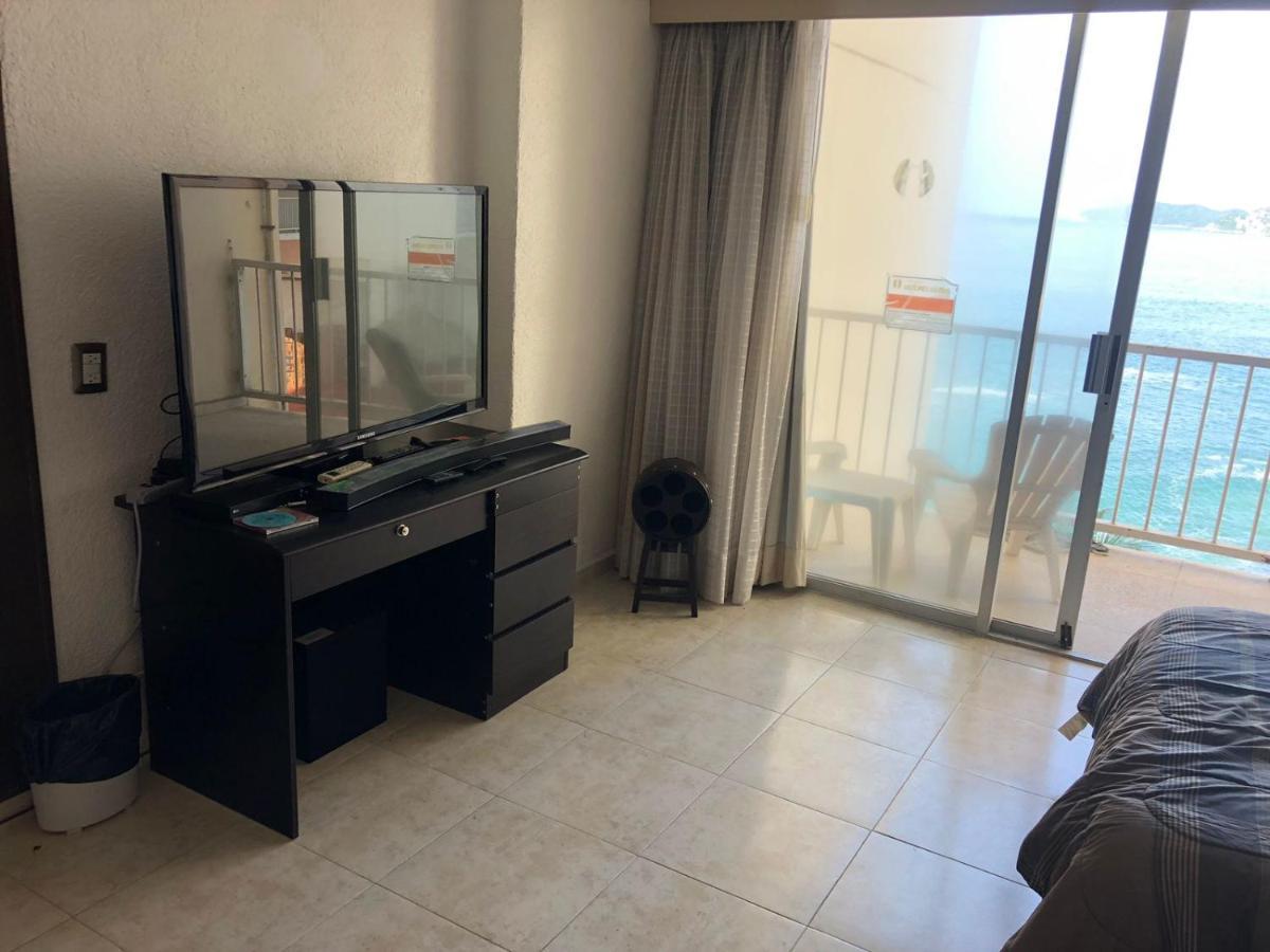 Suite En Torres Gemelas A Pie De Playa 611 Acapulco Exteriör bild